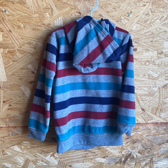 Soft Striped Hoodie - Picture 2 of 4